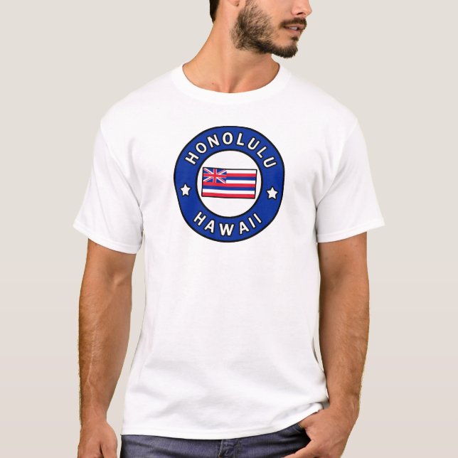 Honolulu Hawaii T-Shirt (Vorderseite)