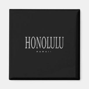 Honolulu Hawaii Urlaub Clic Souvenir Magnet