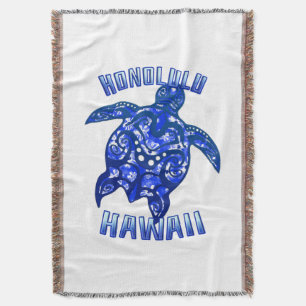 Honolulu Hawaii Vacation Tribal Turtle Decke
