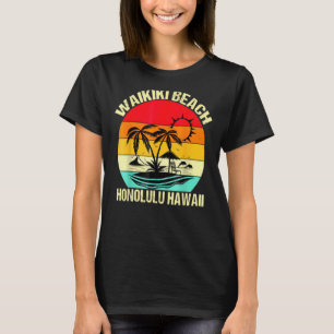 Honolulu Hawaii Waikiki Beach Family Summer Vacati T-Shirt