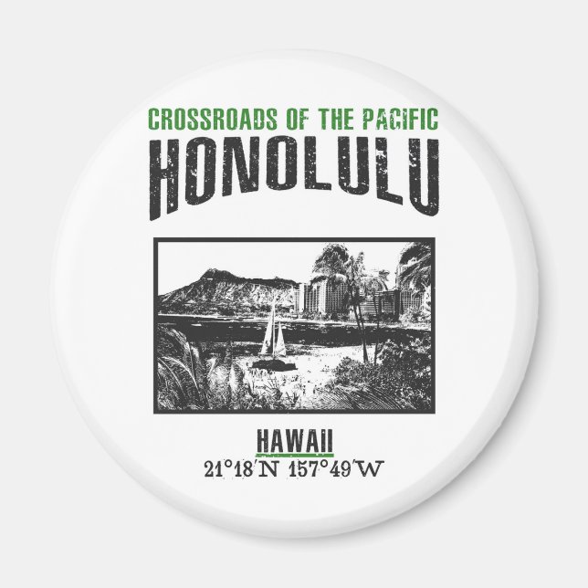 Honolulu Magnet (Vorne)