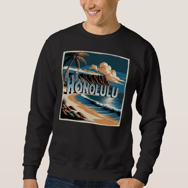 Honolulu O’aho Hawaii Sweatshirt (Vorderseite)