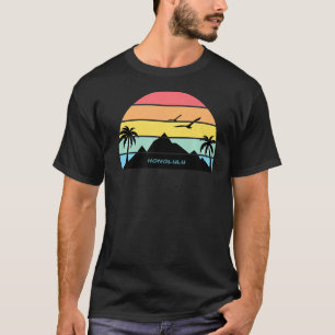 Honolulu Oahu Hawaii Beach Surf Aloha Geschenk Mau T-Shirt