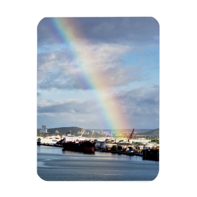 Honolulu Rainbow Magnet (Vertikal)