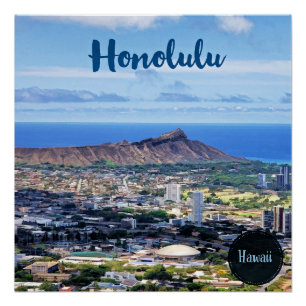 Honolulu Reiseplakat Poster