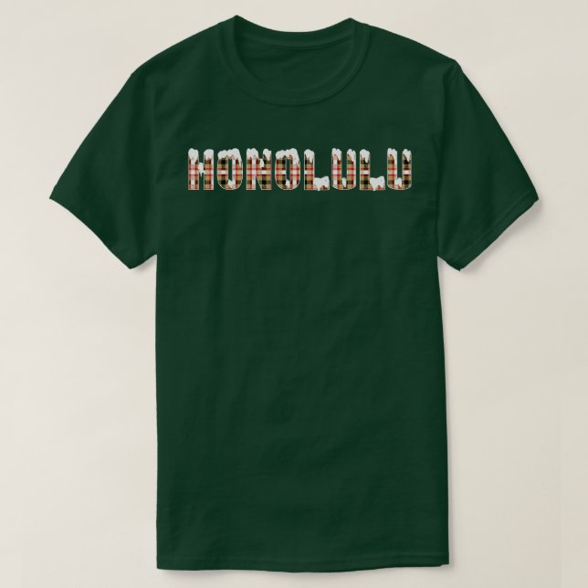 Honolulu Snow T-Shirt (Design vorne)