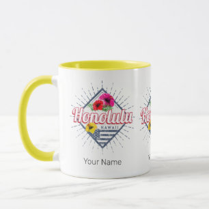 Honolulu Stadt Hawaii Vereinigte Staaten Vintage U Tasse