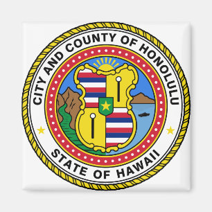 	HonoluluHawaii Magnet