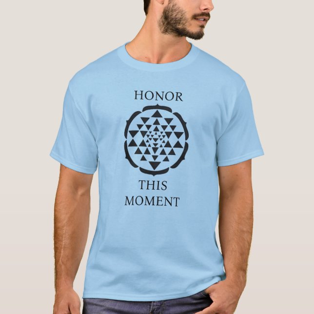 HONOR DIESEN MOMENT MÄNNER TSHIRT (Vorderseite)