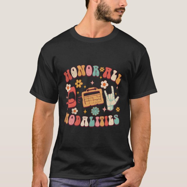 Honorar für alle Modalitäten Slp Speech Pathologe  T-Shirt (Vorderseite)