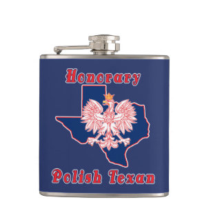 Honorar Polnisch Texan Flachmann