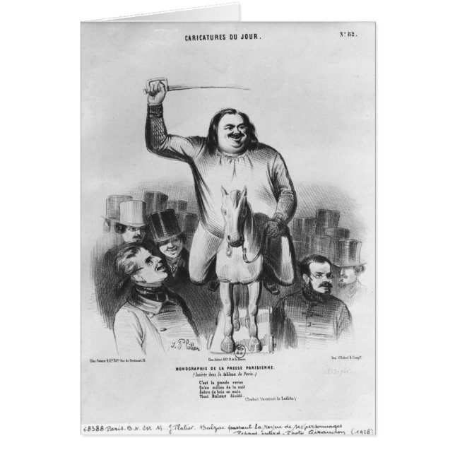Honore de Balzac (Vorne)