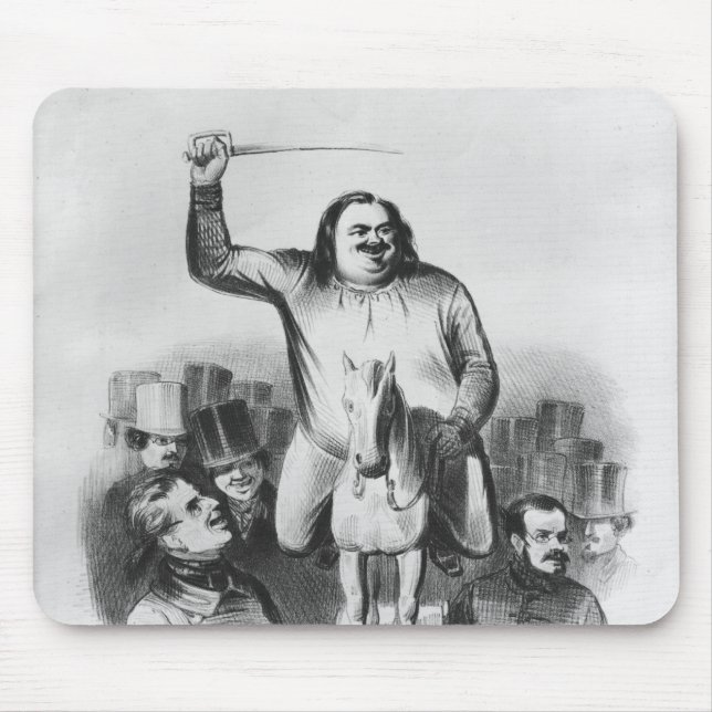 Honore de Balzac Mousepad (Vorne)