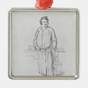 Honore de Balzac Ornament Aus Metall