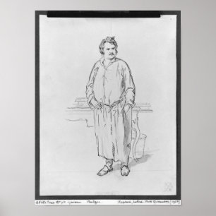Honore de Balzac Poster