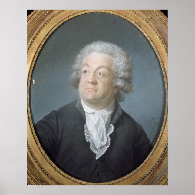 Honore Gabriel Riqueti Graf von Mirabeau, 1789 Poster (Vorne)