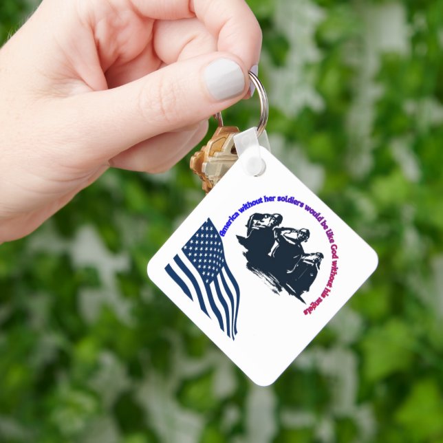 Honored in Valor Schlüsselanhänger (Hand)