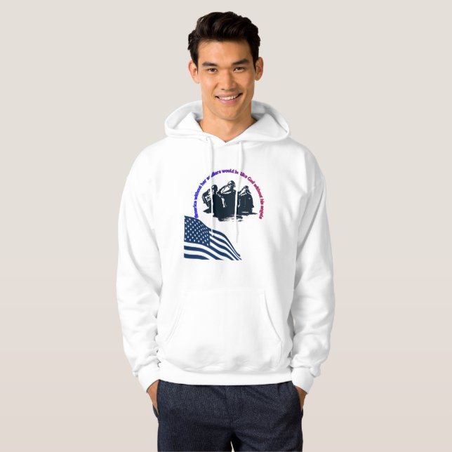 Honored in Valor Veterans Day Hoodie  (Vorne ganz)