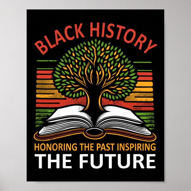 Honoring Past Inspiring The Future Roots Black His Poster (Vorne)