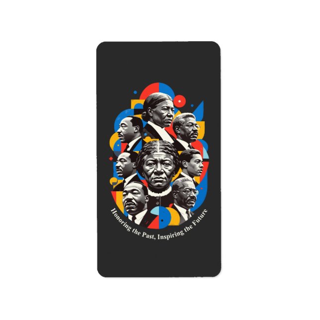 Honoring The Past, Inspiring The future Adressaufkleber (Vorne)