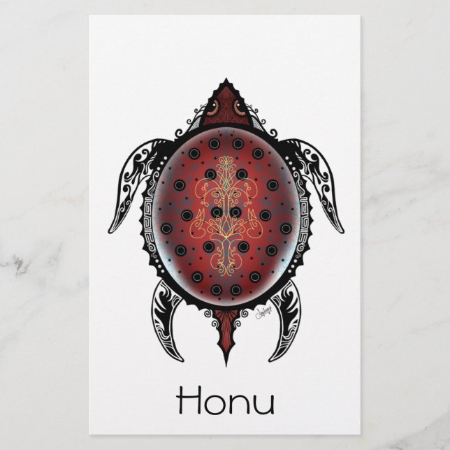 Honu Briefpapier (Vorderseite)