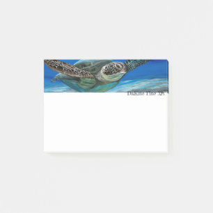 Honu Cruizin Post-it Klebezettel