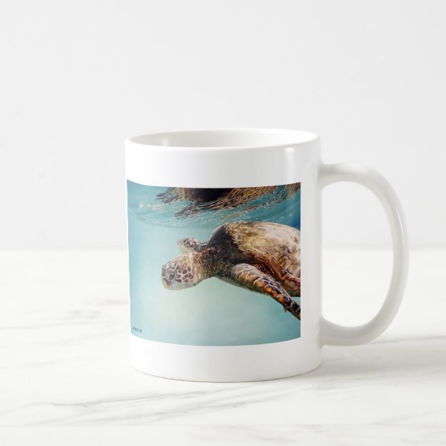 Honu durch Marilyn-Abnutzung Tasse (Rechts)