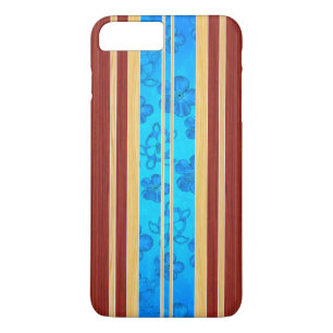 Honu Hawiian Imitat-Holz-Surfbrett Case-Mate iPhone Hülle