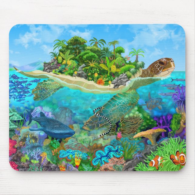 Honu Island Mousepad (Vorne)