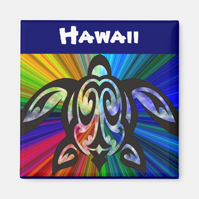 Honu-Magnet Hawaiian Turtle Magnet (Vorne)