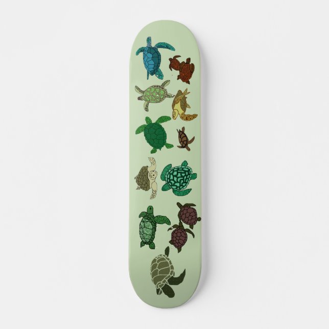 Honu (Meeresschildkröte) Skateboard (Vorne)