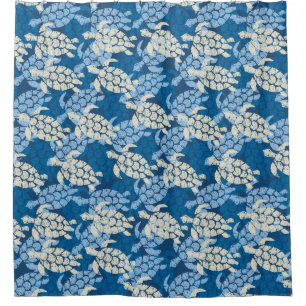 Honu Sea Turtle Hawaiian Aloha Duschvorhang