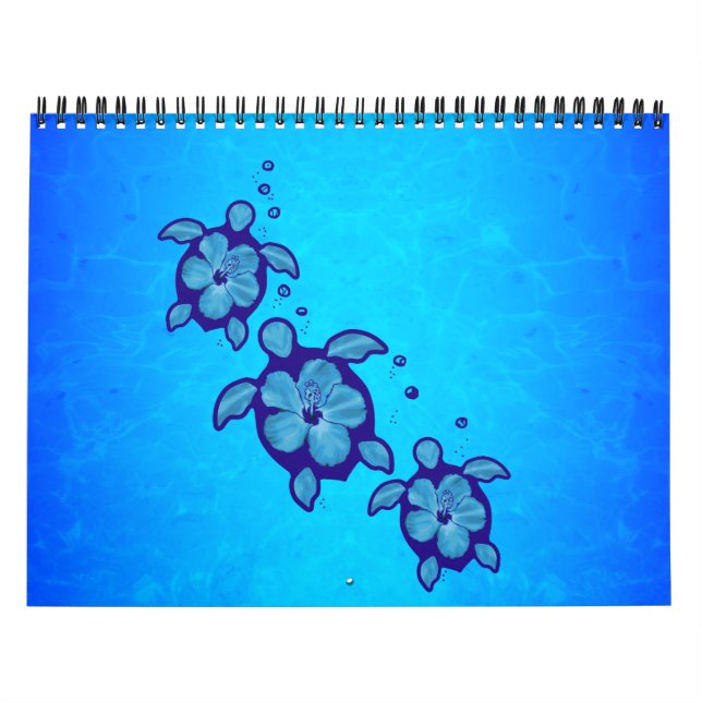 Honu Sea Turtles Kalender (Titelbild)