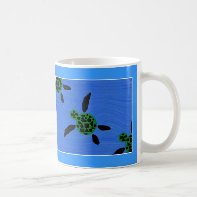 Honu (Seeschildkröte) Tasse (Rechts)