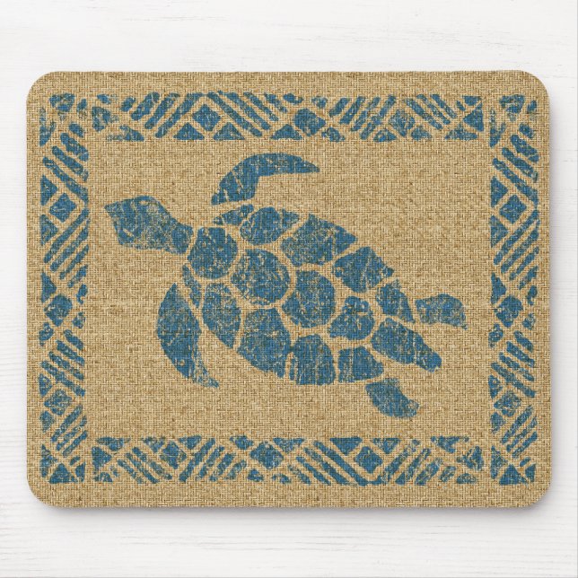 Honu Tapa Mousepad (Vorne)