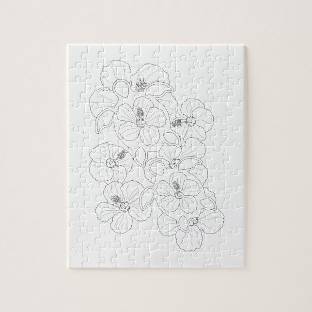 Honu Turtles Adult Coloring Puzzle (Vertikal)