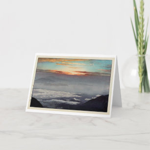 Hōō, Hiroshi Yoshida, Woodcut Karte