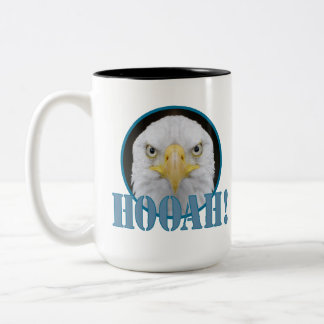 HOOAH LUFTWAFFEN-TASSE ZWEIFARBIGE TASSE