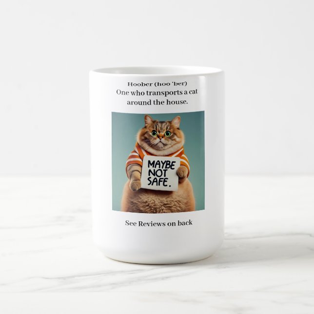 Hoober Human transport for cats Kaffeetasse (Mittel)