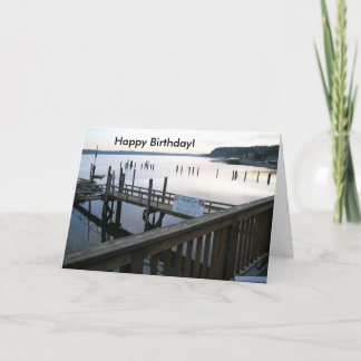 Hood Canal Happy Birthday! Karte