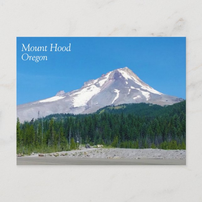 Hood im Sommer, Oregon Postkarte (Vorderseite)