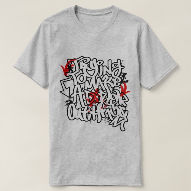 Hood Motivation T-Shirt (Design vorne)