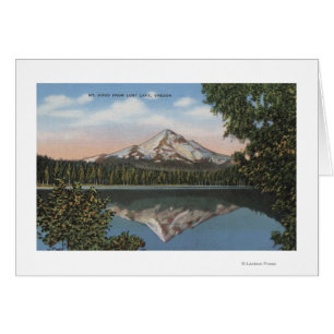 Hood, Oregon - Aussicht auf Berge von Lost