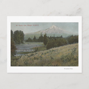 Hood, Oregon - Aussicht auf den Berg von Hood Postkarte