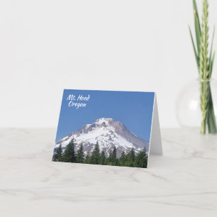 Hood Oregon Ski Bowl Karte