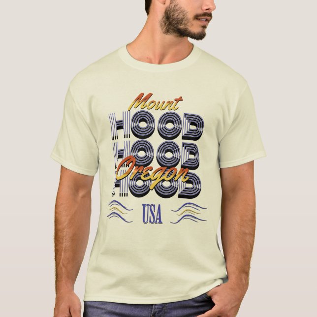 Hood, Oregon T-Shirt (Vorderseite)