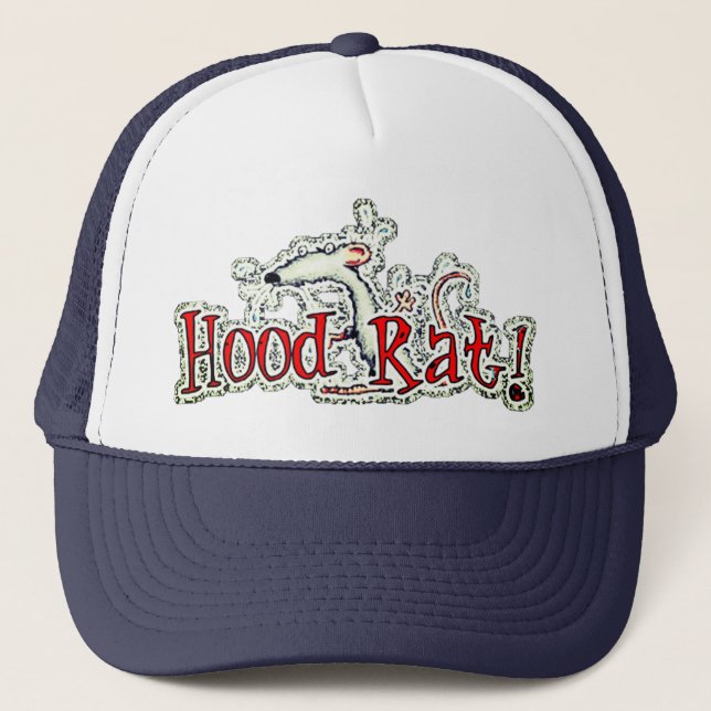 Hood Rat Truckerkappe (Vorderseite)