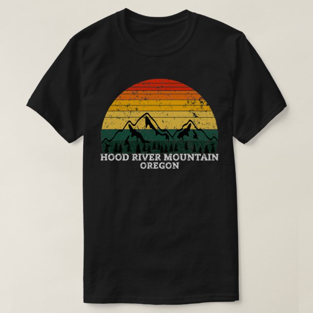 HOOD RIVER BERGOREGON T-Shirt (Design vorne)