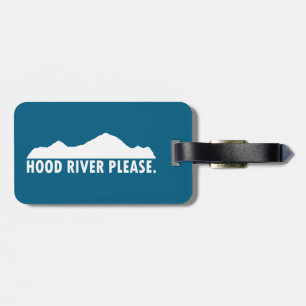 Hood River Oregon Bitte Gepäckanhänger