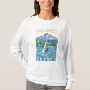 Hood River, ORWind Surfer u. T-Shirt